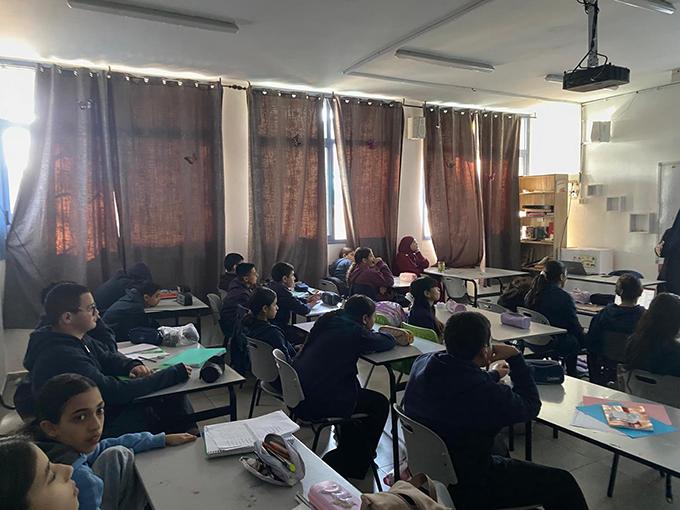 اسبوع التسامح في مدرسة الرازي الاعدادية- جلحولية